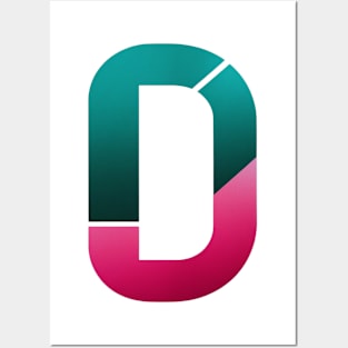 Letter D Posters and Art